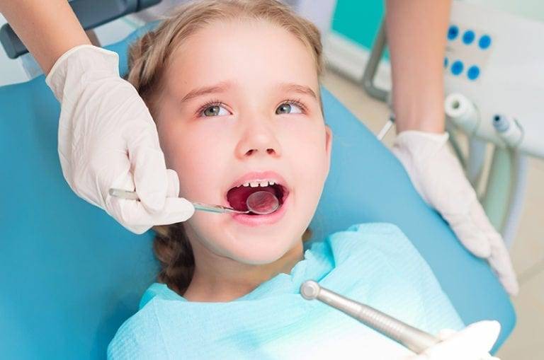 Young Boy in Dental Chair